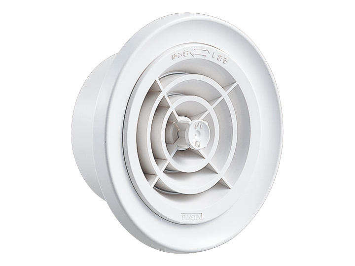 屋内換気口 ツマミ開閉タイプ／網無・付、網・アレルフィルター付 KS