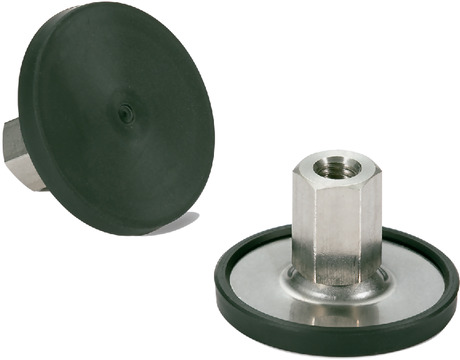 FUFS-80-M20-45-D1-X｜レベリングアジャスタ（めねじ） - ラバー