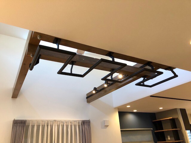 室内雲梯はヒトフデウンテイ® Bタイプ｜都内設置事例紹介