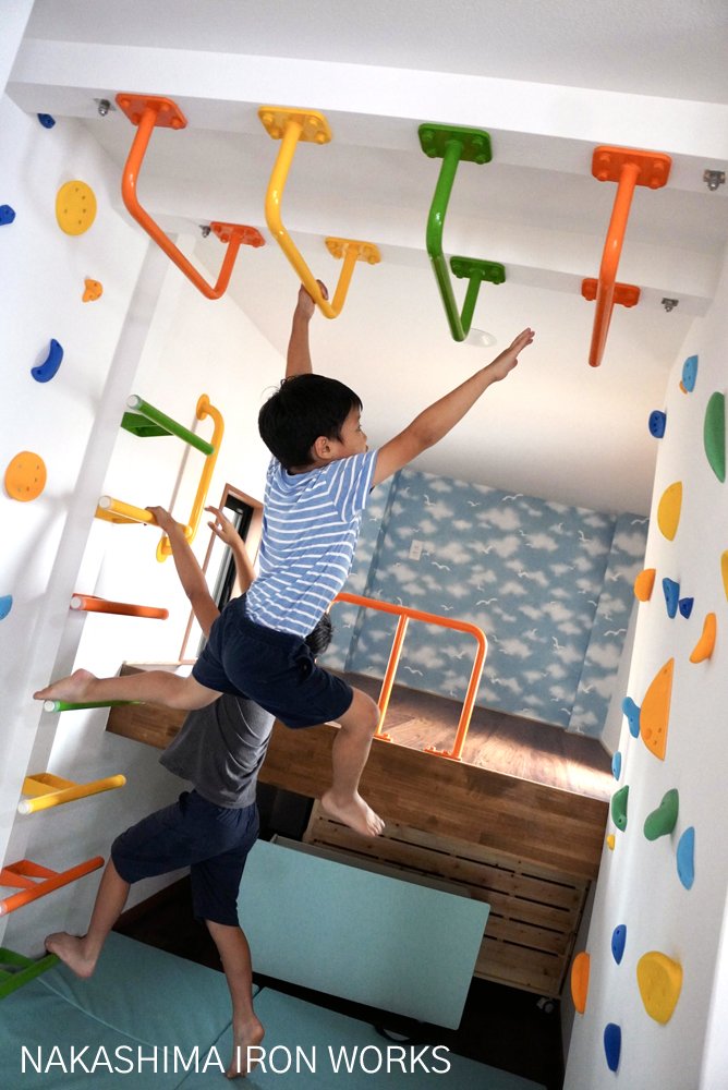 室内雲梯（うんてい） お礼のメッセージ 中島鉄工建設