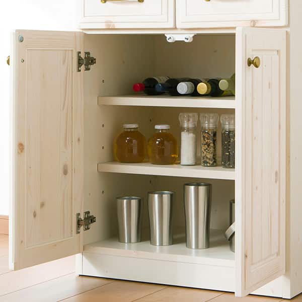 食器棚 (シナモ60 WH) | ニトリネット【公式】 家具・インテリア通販