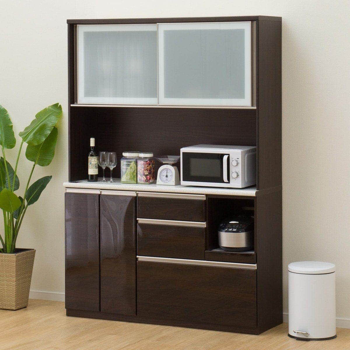 キッチンボード (アルミナ2 140KB DBR) | ニトリネット【公式】 家具