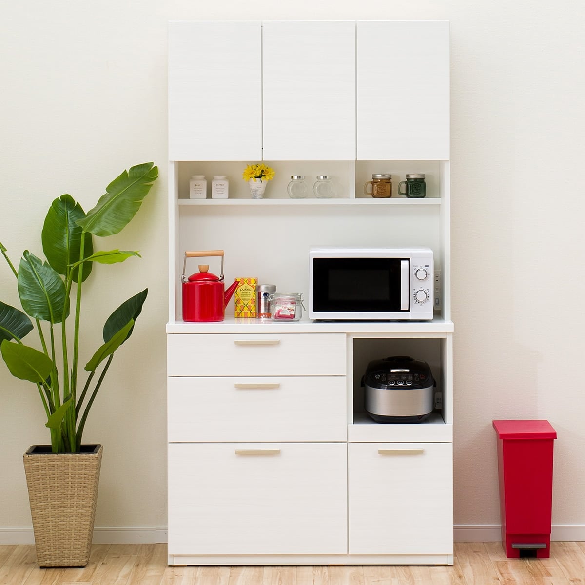 キッチンボード (ソレル 100KB WH) | ニトリネット【公式】 家具