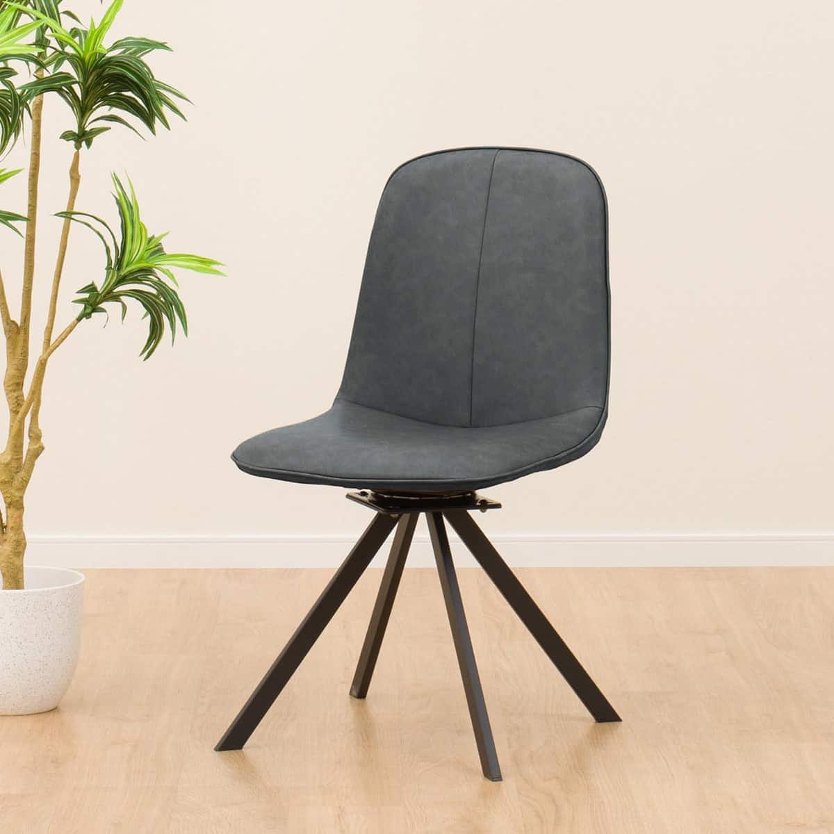 回転式ダイニングチェア(モラド DGY) | ニトリネット【公式】 家具