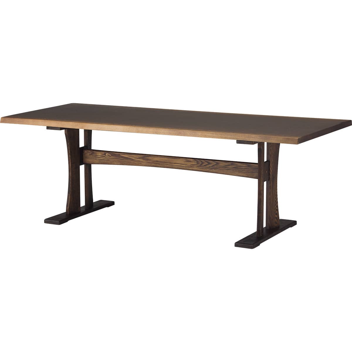 天然木ダイニングテーブル(ヤマト4 200 DBR) | ニトリネット【公式