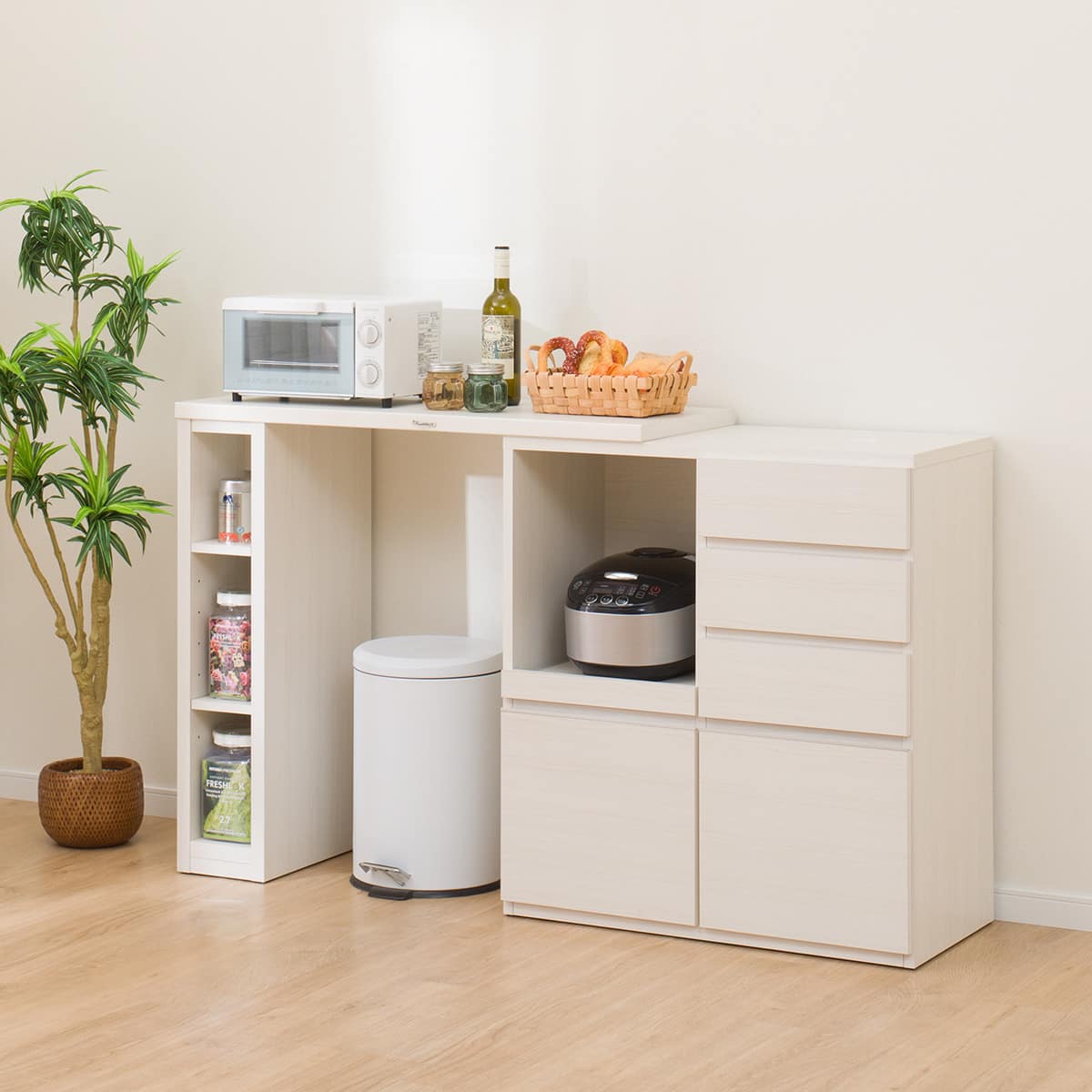 伸縮カウンター (DM02K OP100WW) | ニトリネット【公式】 家具