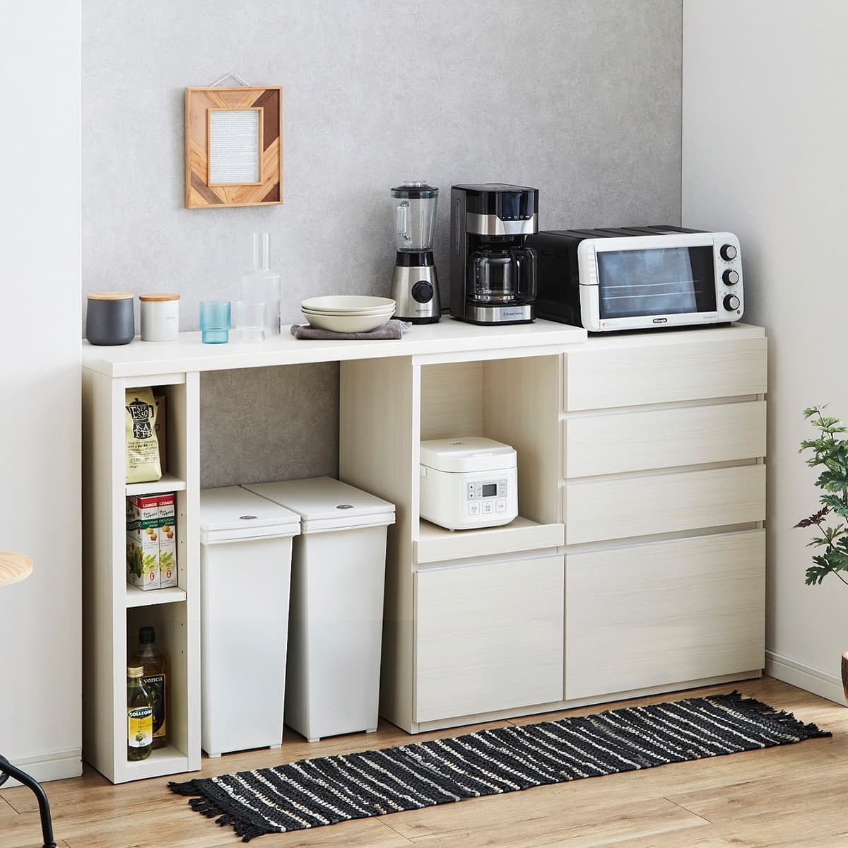 伸縮カウンター (DM02K OP119WW) | ニトリネット【公式】 家具