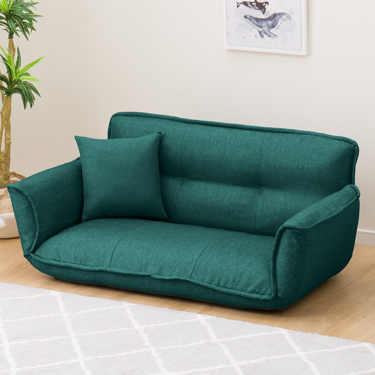 日本製 2人掛けコンパクトカウチソファ 布張りタイプ (TBL) | ニトリ