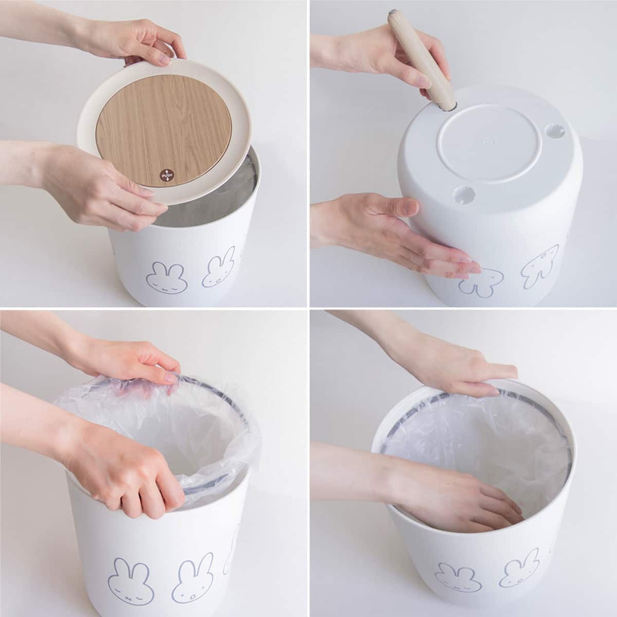 小物入れにもなる脚付きダストボックス(ミッフィー) | ニトリネット