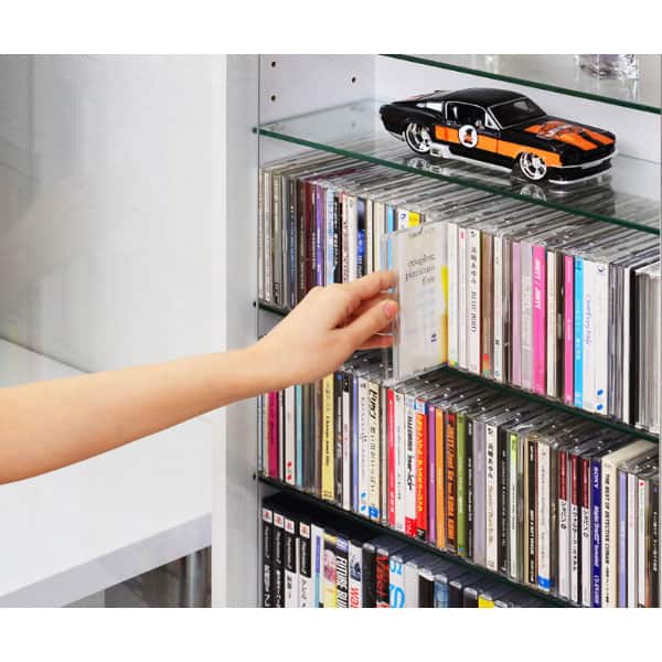 コレクションラック (浅型ハイタイプ WH) | ニトリネット【公式】 家具