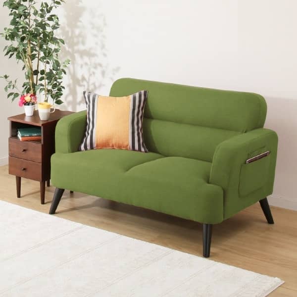 2人掛け2WAYコンパクトソファ 布張りタイプ (GR) | ニトリネット【公式