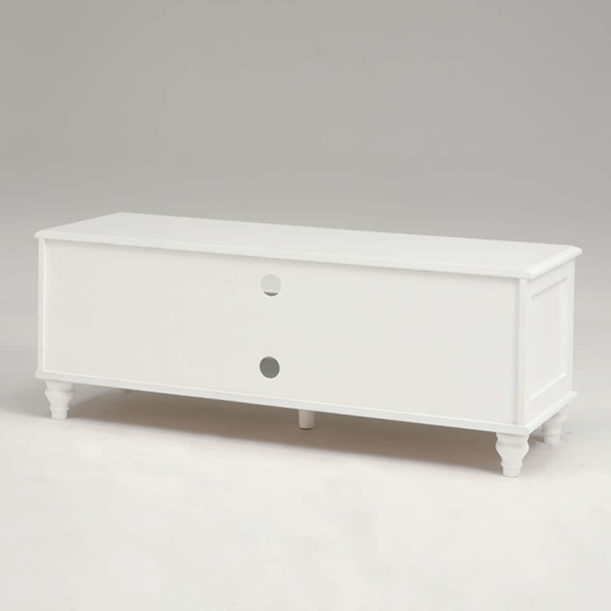 フレンチアンティーク調ホワイトシャビーテレビ台 (幅120cm) | ニトリ