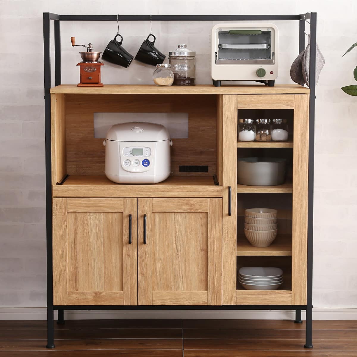 ヴィンテージテイストのレンジボード(NA) | ニトリネット【公式】 家具