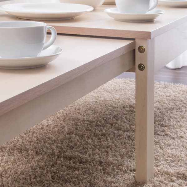 幅が自在に変えられる伸長式テーブル (幅100-180cm RP WW) | ニトリ