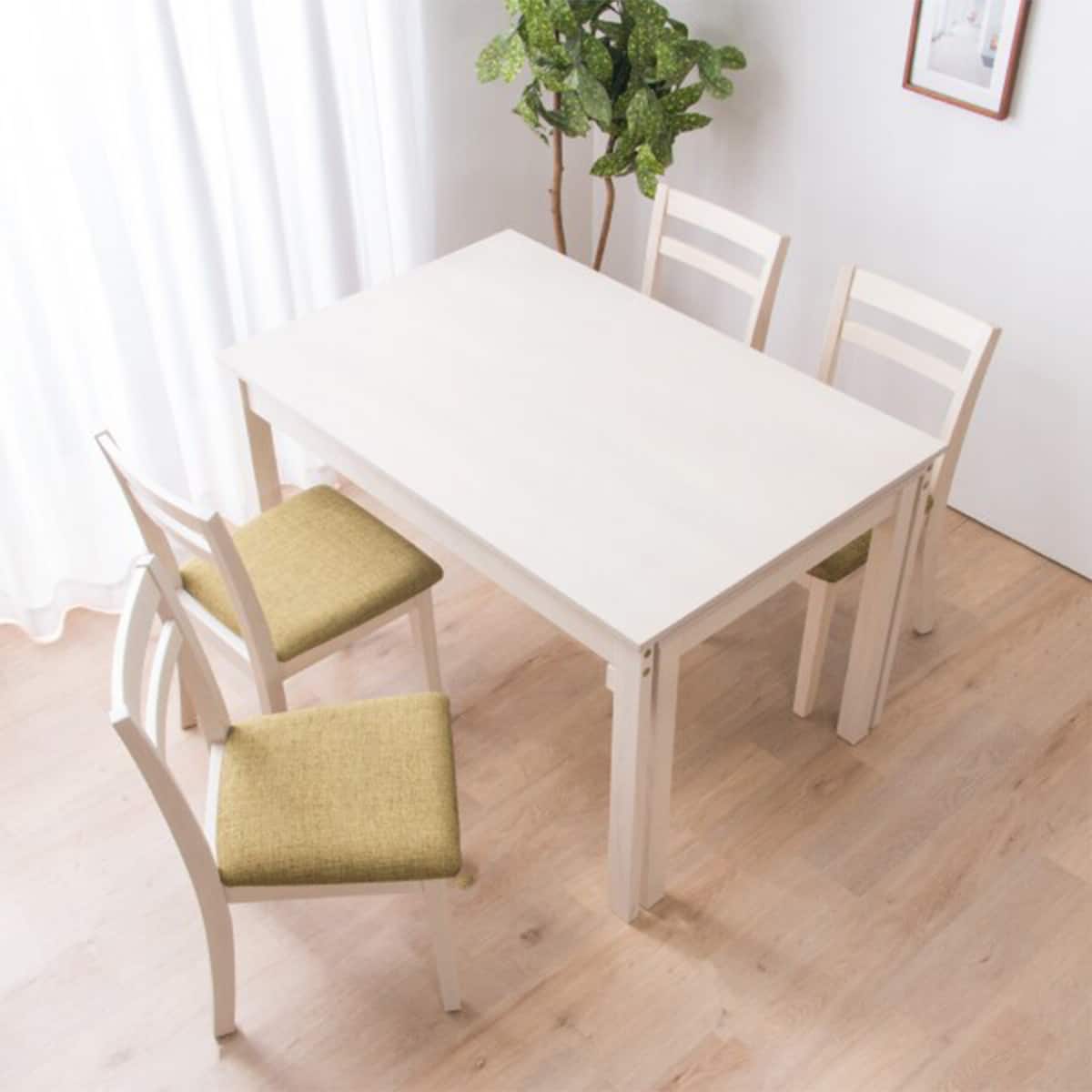 伸長式ダイニングテーブル (幅120-210cm LO WW) | ニトリネット【公式