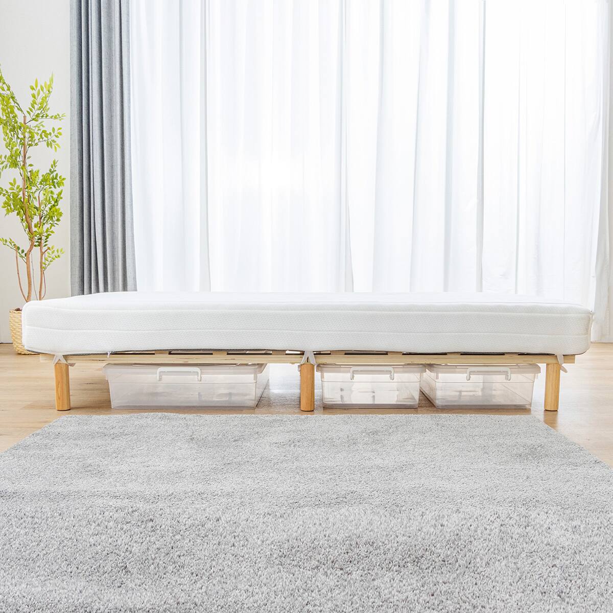 セミダブル 脚付きボンネルコイルマットレス(EC) | ニトリネット【公式