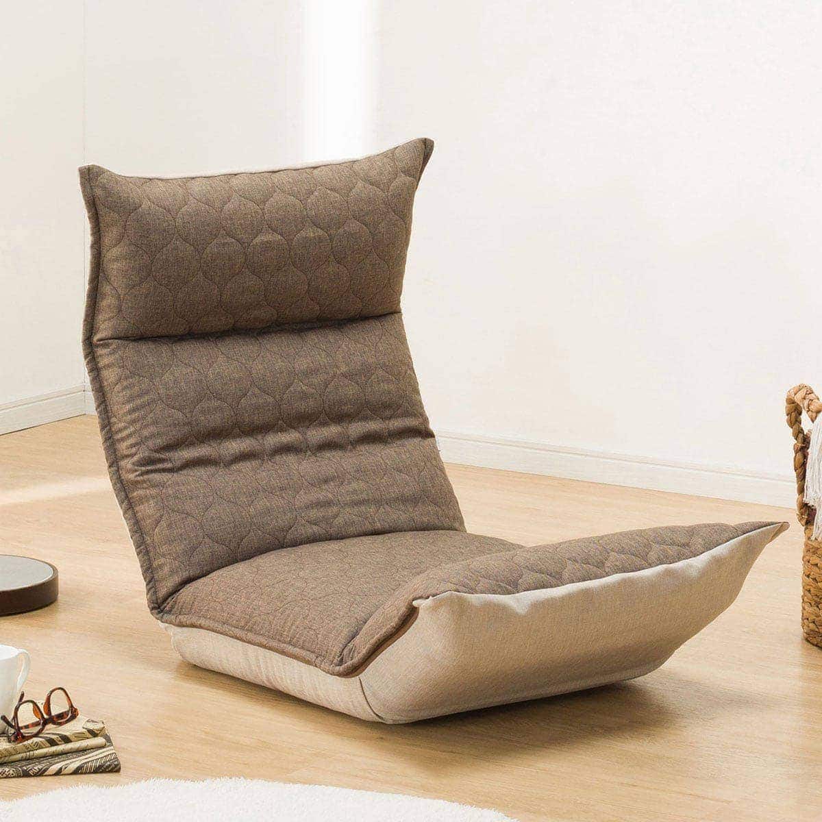 脚・首リクライニングポケットコイル座椅子(BR/BE) | ニトリネット