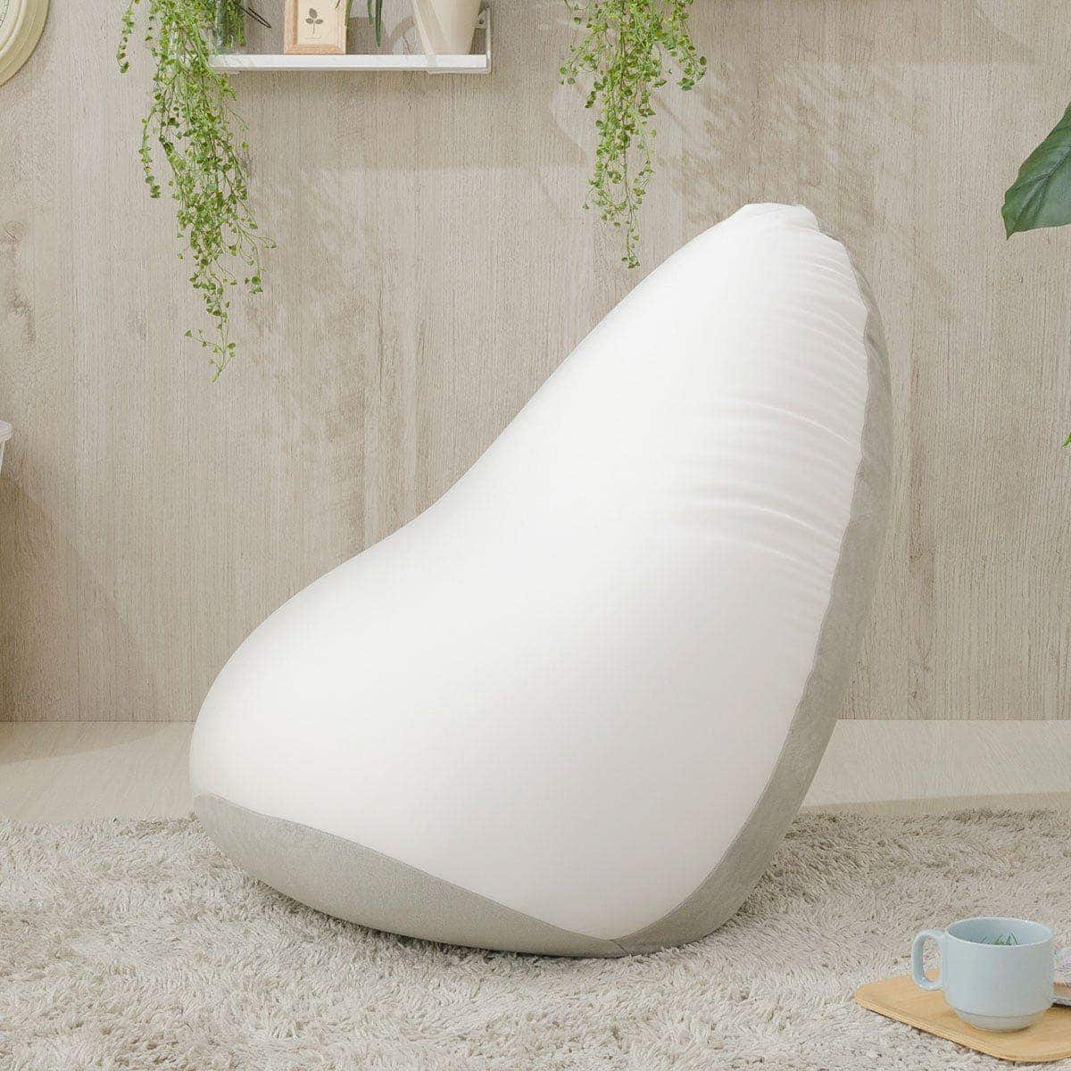 ドロップ型ビーズクッション(グレ－) | ニトリネット【公式】 家具