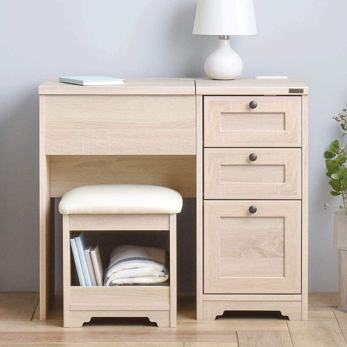 一台二役のドレッサーデスク(70-80D IV) | ニトリネット【公式】 家具