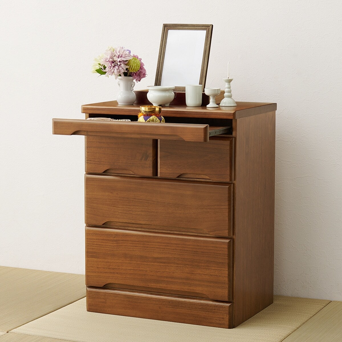 天然木仏壇チェスト3段(BR) | ニトリネット【公式】 家具・インテリア通販