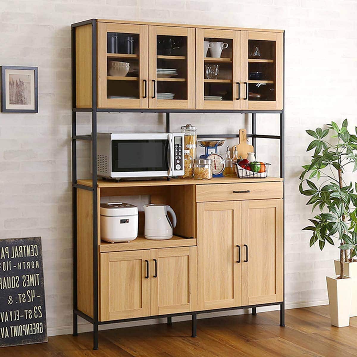 ヴィンテージキッチンボード18120（NA） | ニトリネット【公式】 家具