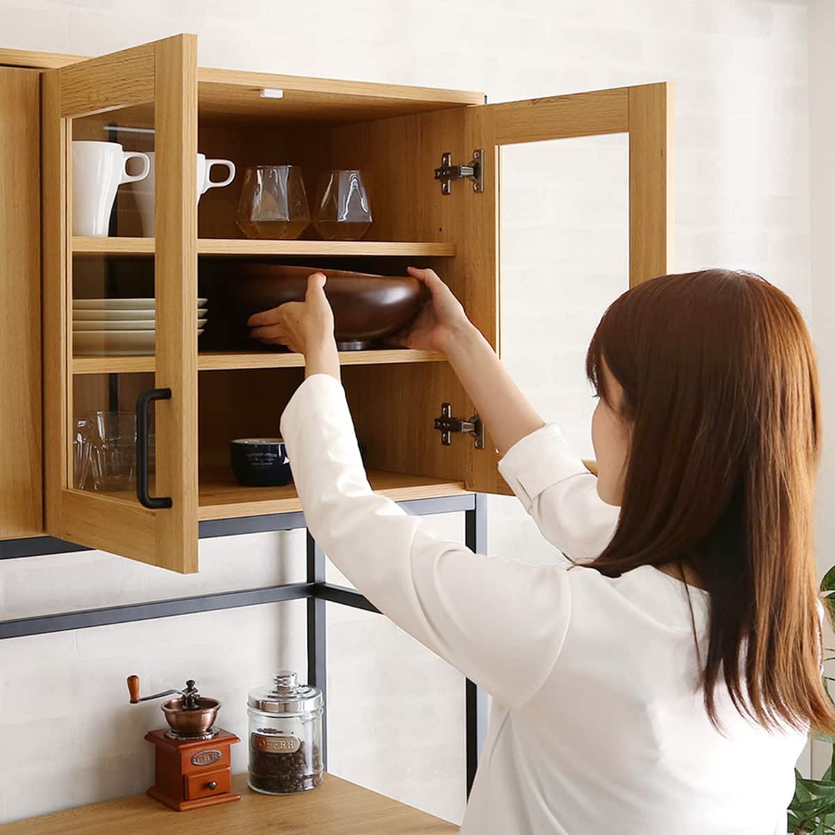 ヴィンテージキッチンボード18120（NA） | ニトリネット【公式】 家具