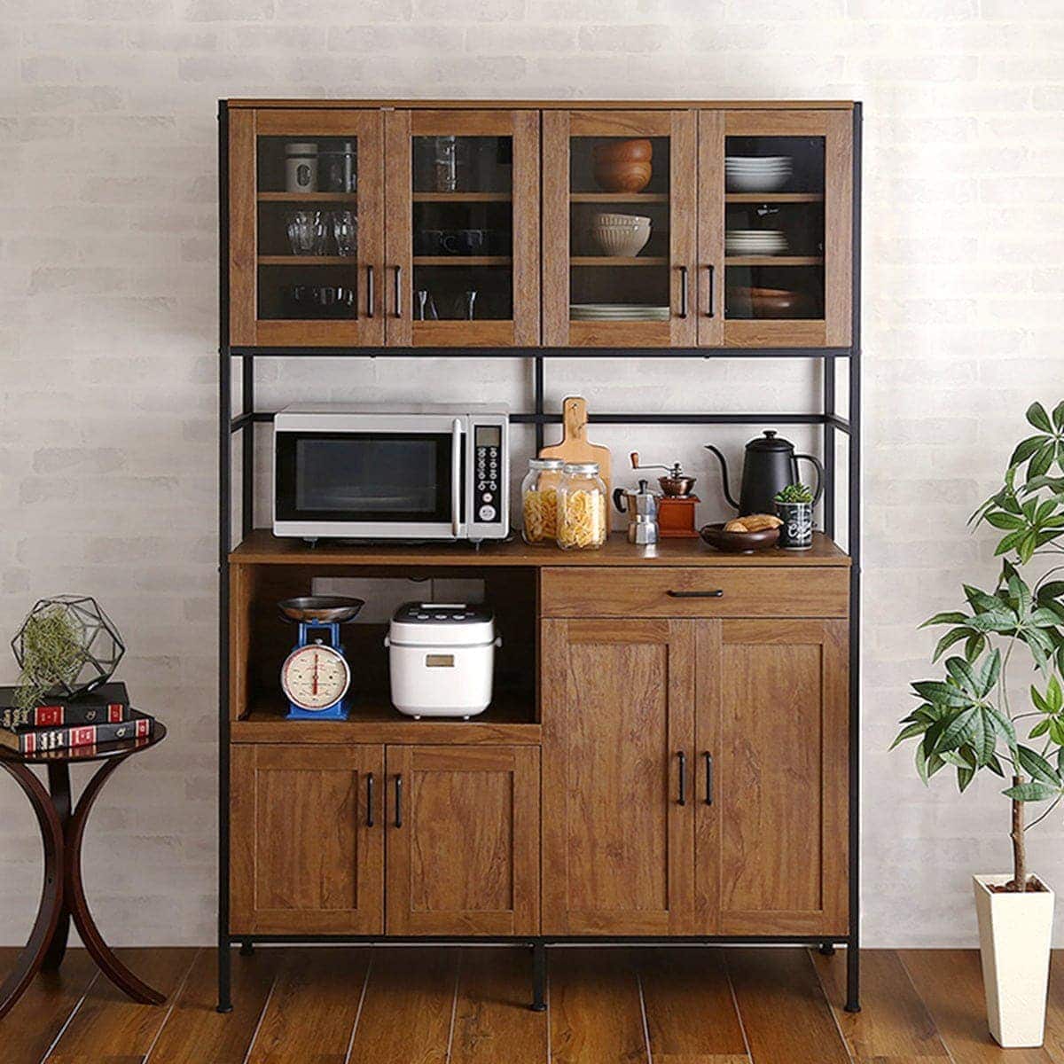 ヴィンテージキッチンボード18120（WAL） | ニトリネット【公式】 家具