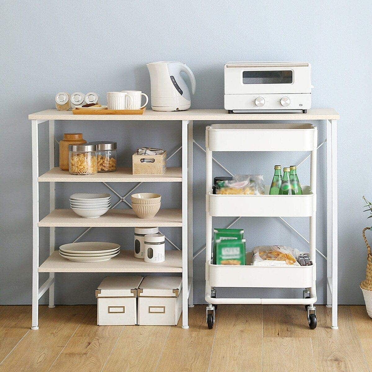 さわやかなごみ箱上キッチンカウンター (幅120cm WOK) | ニトリネット