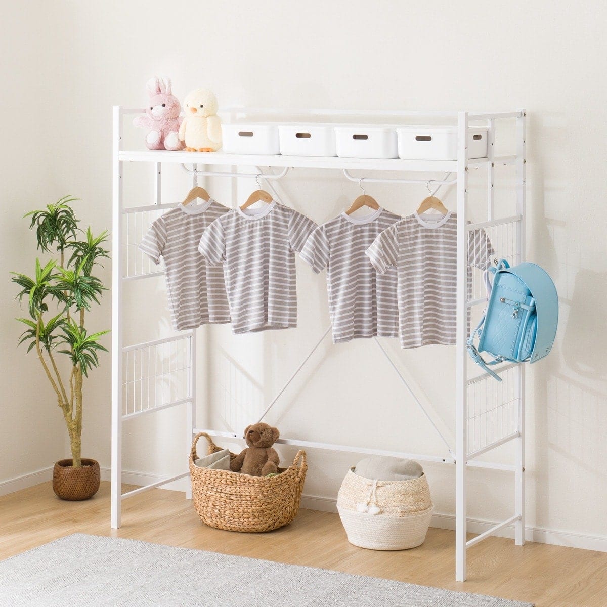 コンパクトシェルフ (バジーナJB24 WH) | ニトリネット【公式】 家具