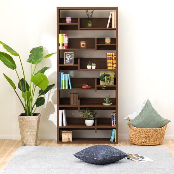 オープン本棚(メトリー1880 MBR) | ニトリネット【公式】 家具