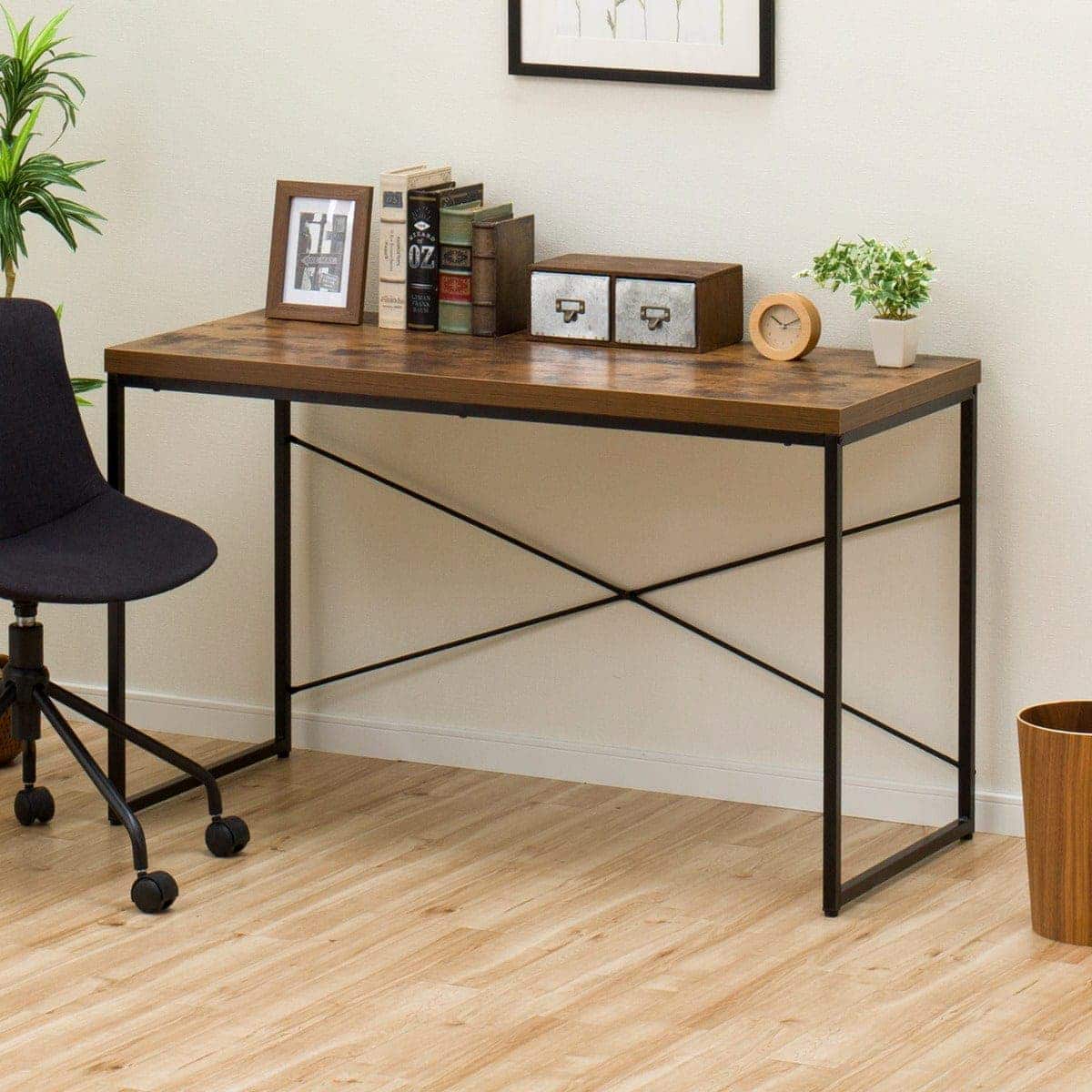 ニトリ デスク(N ステイン 120 BR) - 通販 | 家具とインテリアの通販