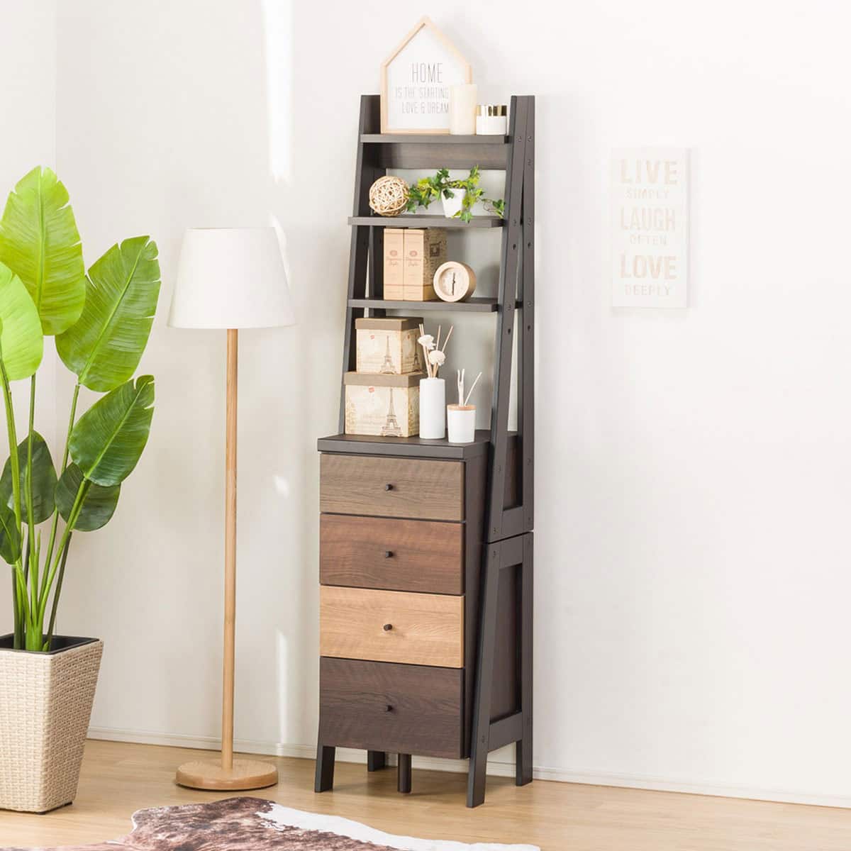 チェストラック(ランダム2 40 DBR) | ニトリネット【公式】 家具