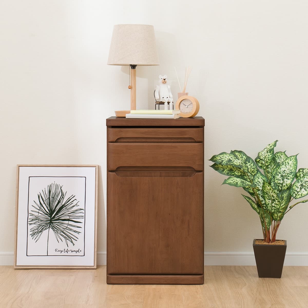 丈夫な天然木仏壇キャビネット(BD-002 MBR) | ニトリネット【公式