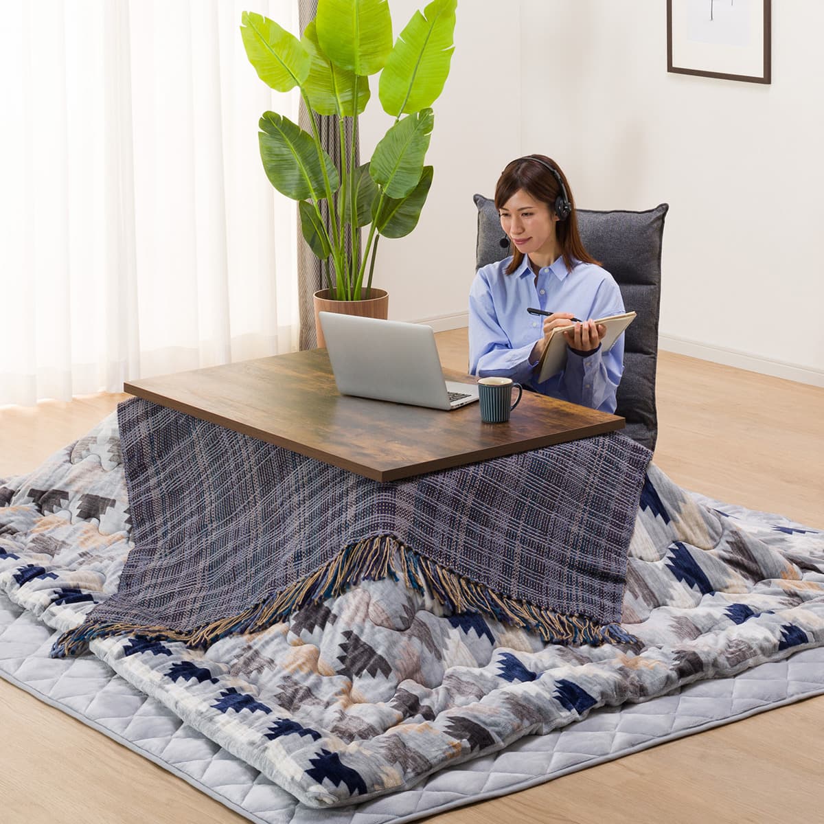 リビングこたつ(フロットC 105 ヴィンテージBR) | ニトリネット【公式