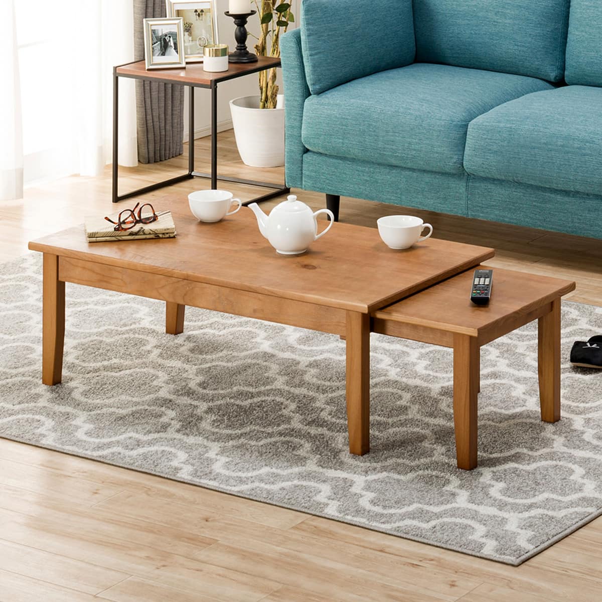 ニトリ 伸長式センターテーブル(カーシー100 KD) - 通販 | 家具と