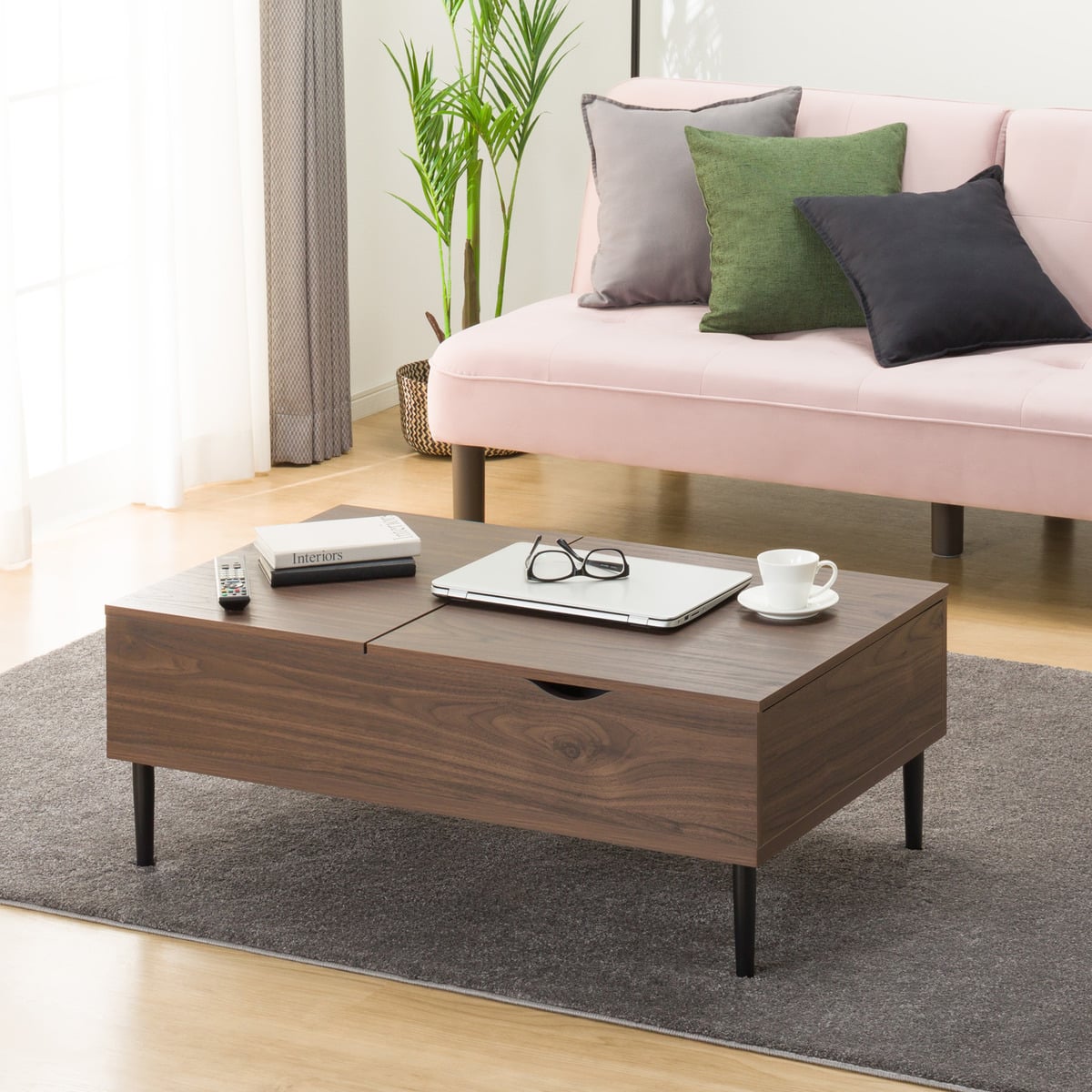 センターテーブル(リフティ3CN MBR) | ニトリネット【公式】 家具