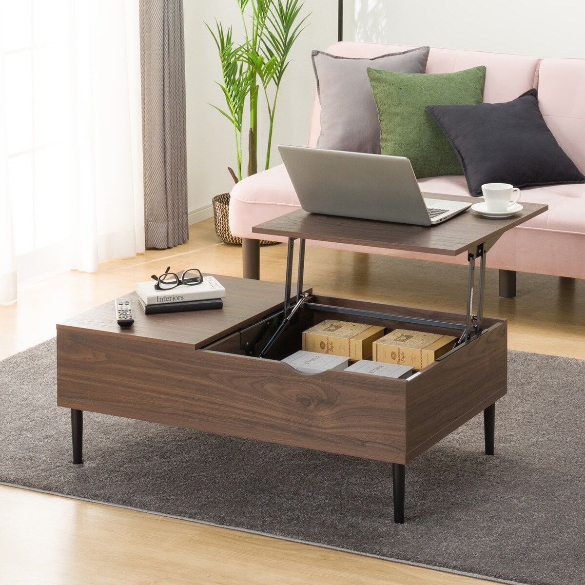 センターテーブル(リフティ3CN MBR) | ニトリネット【公式】 家具