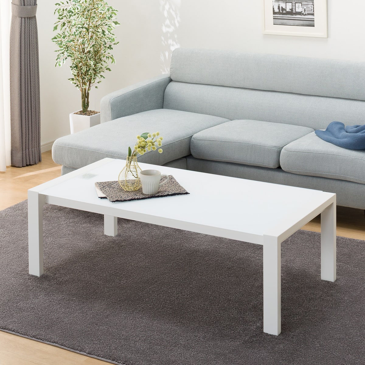 センターテーブル(ES02 WH) | ニトリネット【公式】 家具・インテリア通販