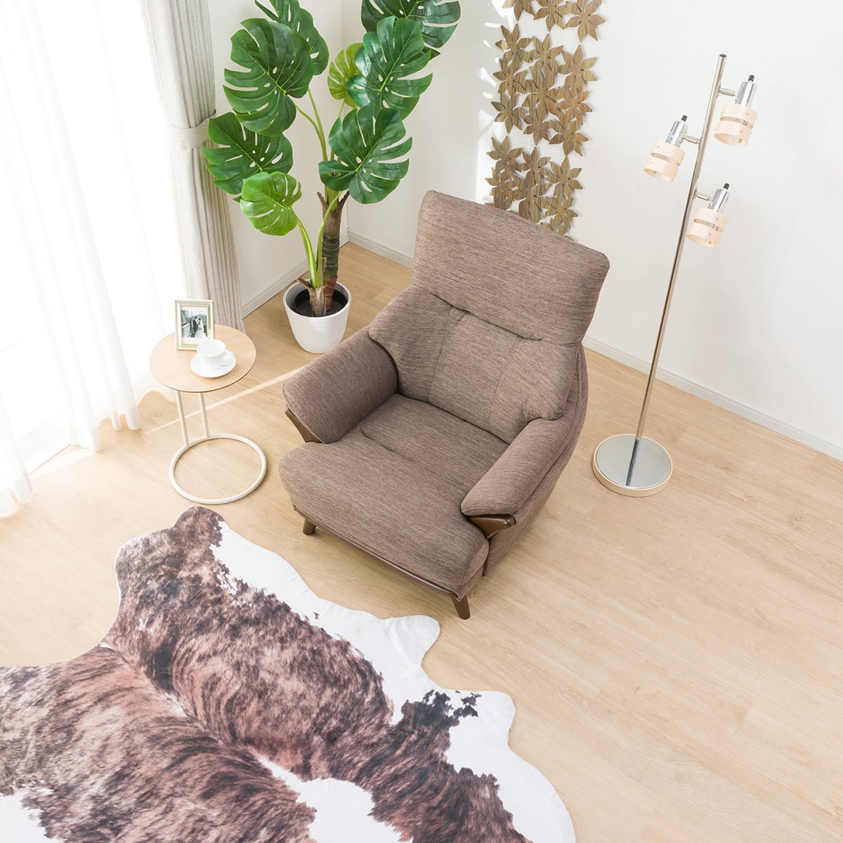 1人掛けソファ 布張りタイプ (コウテイ3 DR-DMO) | ニトリネット【公式