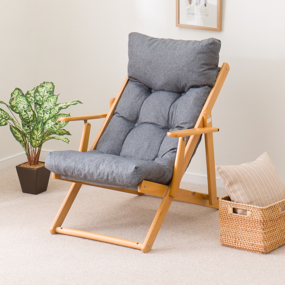 ニトリ パーソナルチェア(アルシーGY） - 通販 | 家具とインテリアの