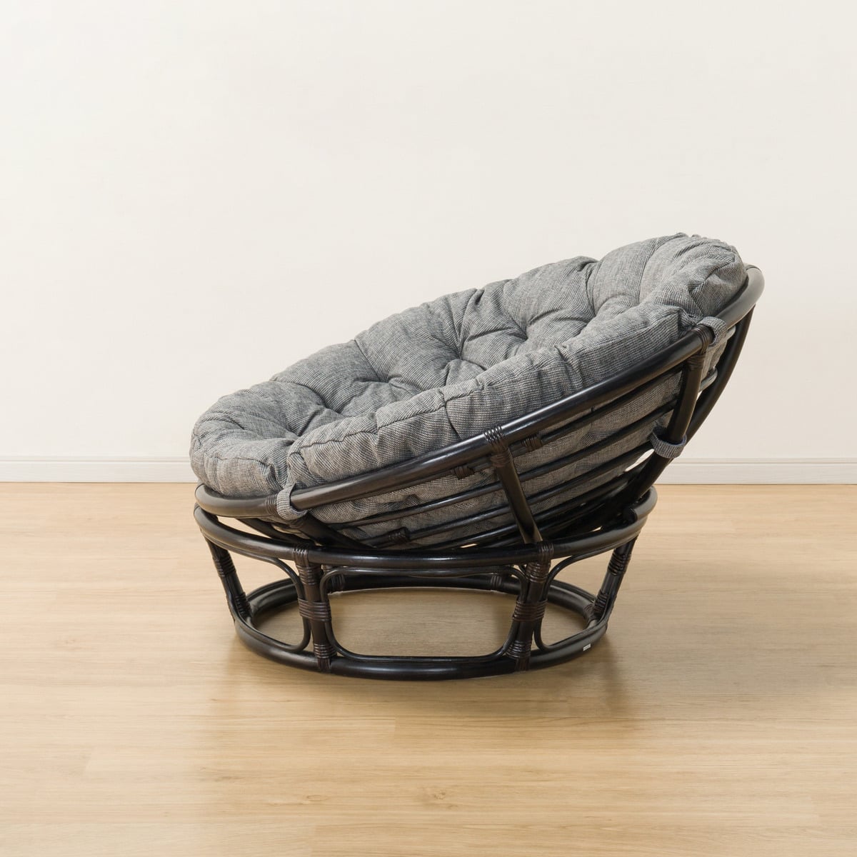 リラックスチェア(パパサンチェアR GY/BK) | ニトリネット【公式