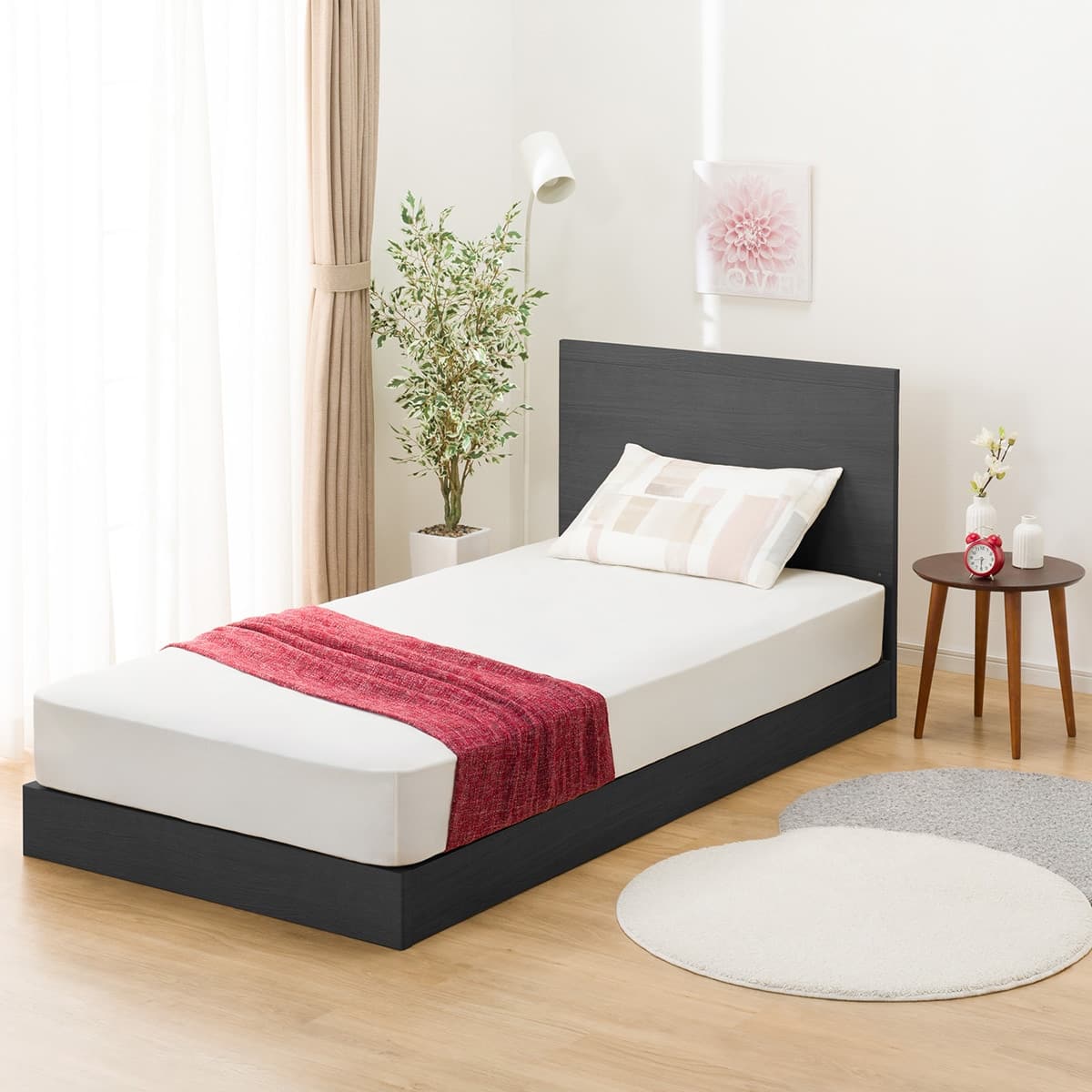 シングルベッドフレーム(NS-001 BK LEG/LOW すのこ) | ニトリネット