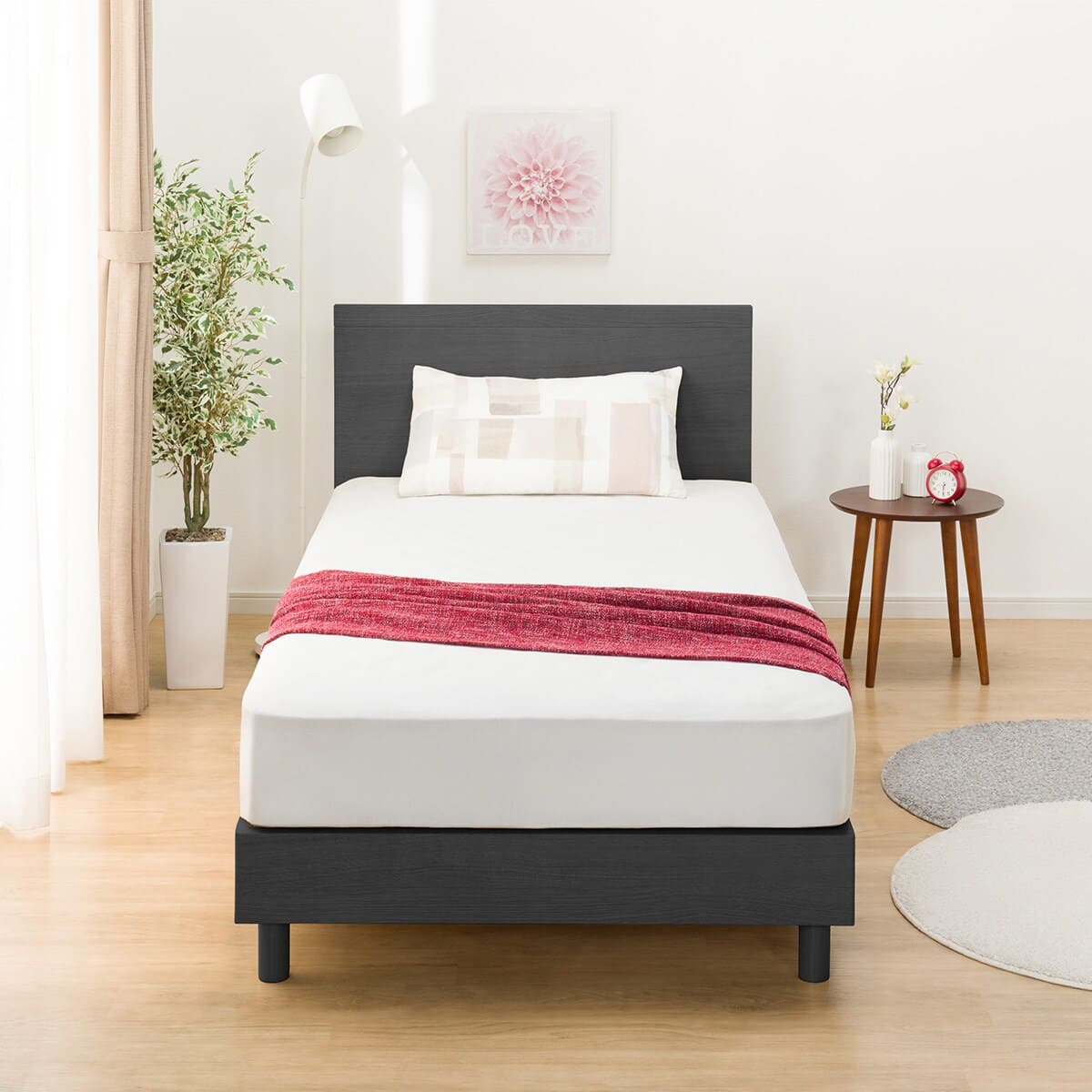 シングルベッドフレーム(NS-001 BK LEG/LOW 床板) | ニトリネット