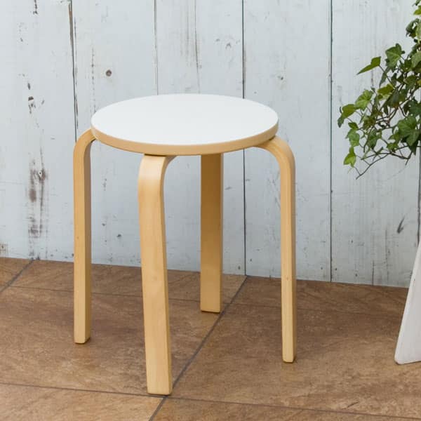 北欧風 木製スツール(セロ ホワイト) 1点 | ニトリネット【公式】 家具