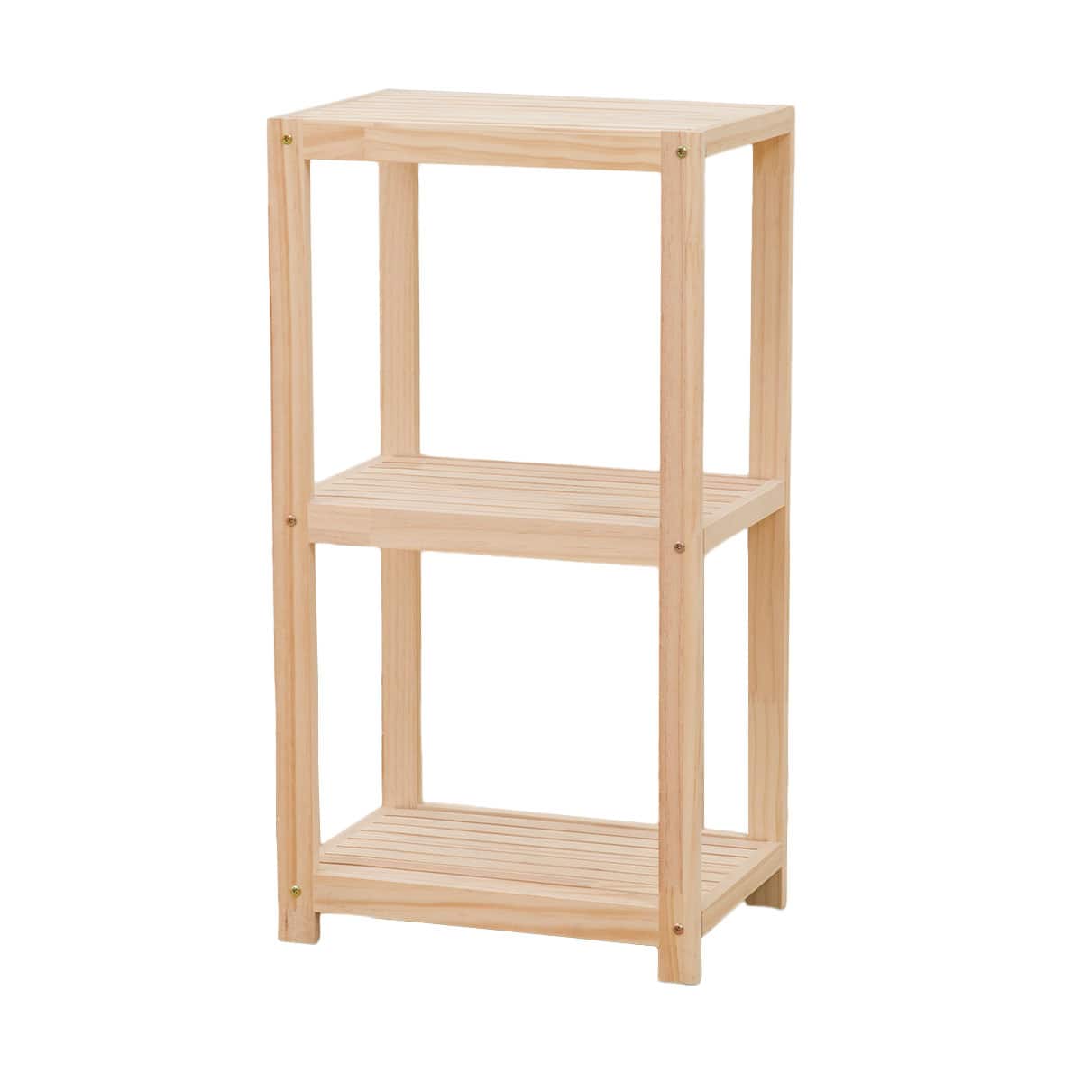 スリムパインラック2段(幅34cm ナチュラル HZ1) | ニトリネット【公式