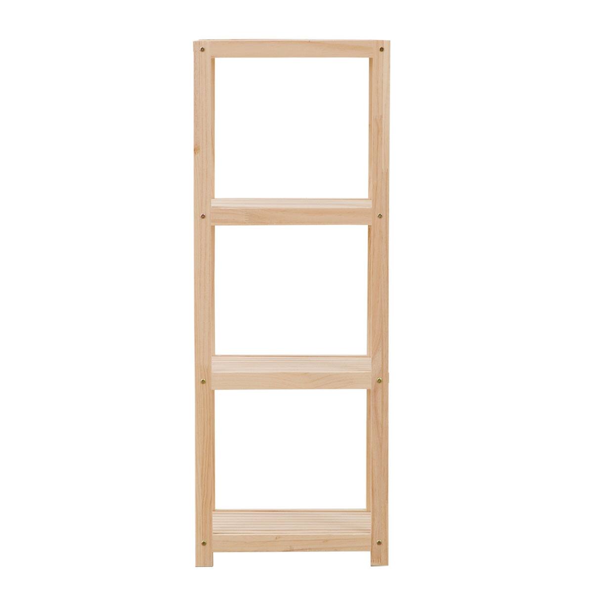 スリムパインラック3段(幅34cm ナチュラル HZ1) | ニトリネット【公式