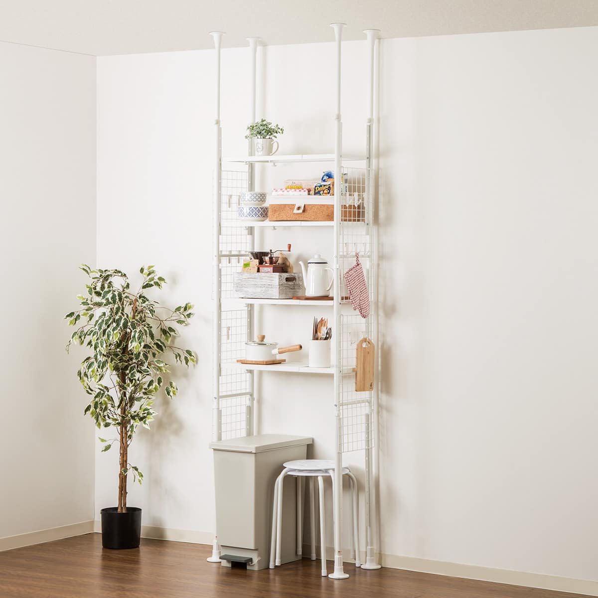 新生活が捗る逸品 ニトリ「突っ張りシェルフ アルゴス60」 - 国語力