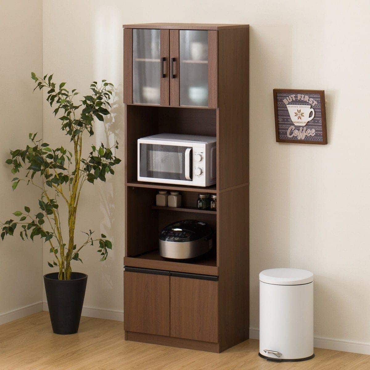 レンジ台(フォルムN RE1860 MBR) | ニトリネット【公式】 家具