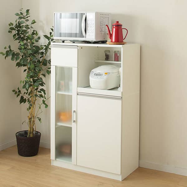 ニトリ レンジ台(フォルムN RE1275 WH) - 通販 | 家具とインテリアの