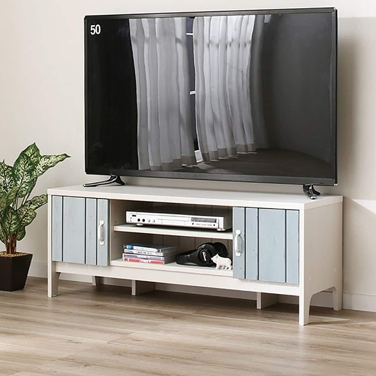 ニトリ ローボード(マリーナ 4511D WW & BL) - 通販 | 家具と